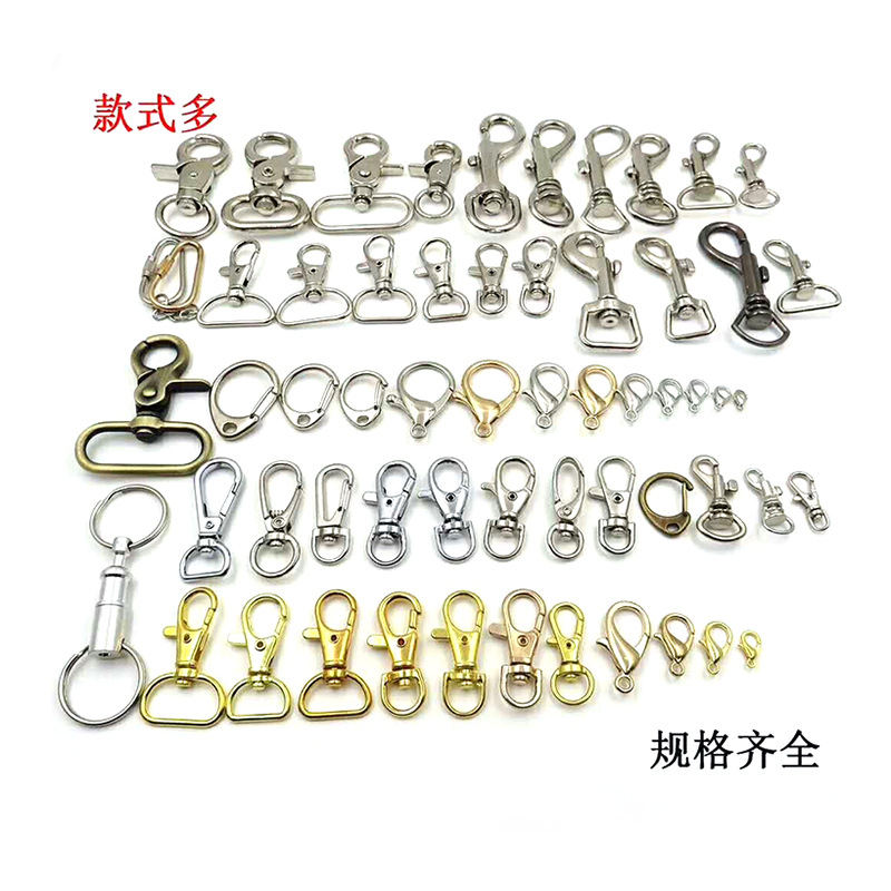 Toy Key Ring Ring Painted Key Chain Snake Chain Key Chain Metal Chicken Key Chain Round Chain