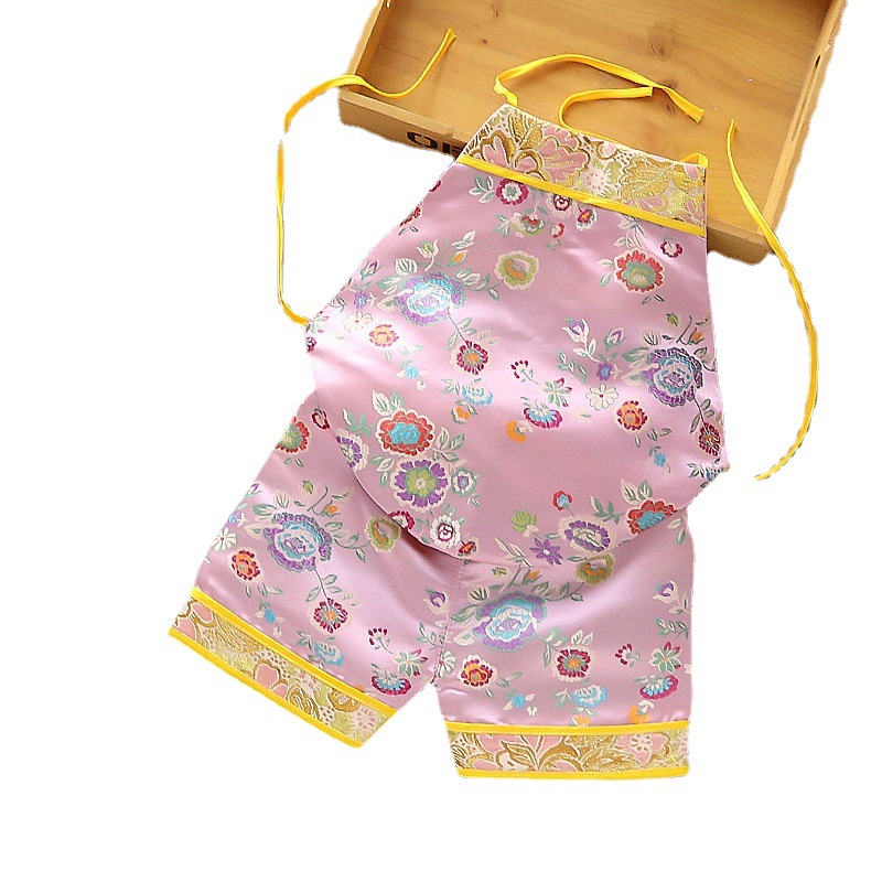 Baby clothes bellyband suit boys and girls baby birthday newborn Summer Children's catch week dress