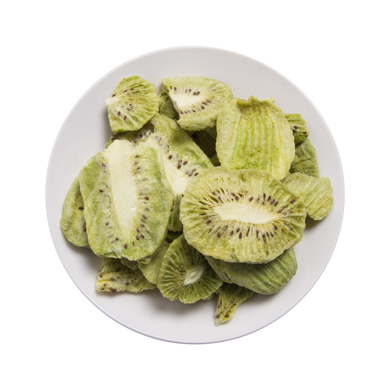 Factory Direct freeze-dried kiwi fruit dried dehydrated dried kiwi fruit crisps non-fried casual snacks ready to eat