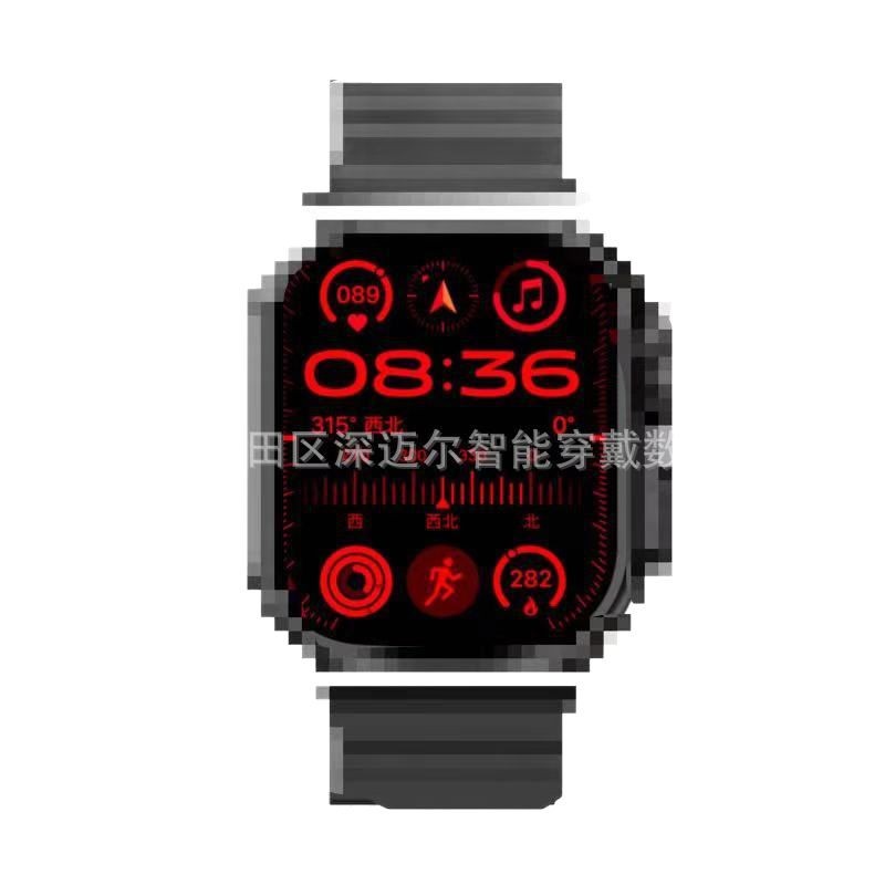 Cross-Border Popular T900Promax Smart Watch S9 Wireless Charging 2.01inch Hd Large Screen Game Dynamic Dial