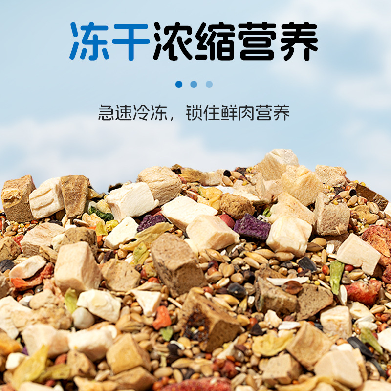 Hamster Food, Chicken, Freeze-Dried Fish Oil, High-Quality Nutritional Grain Food, Golden Bear Dwarf Rat Staple Food, Oem Oem Source