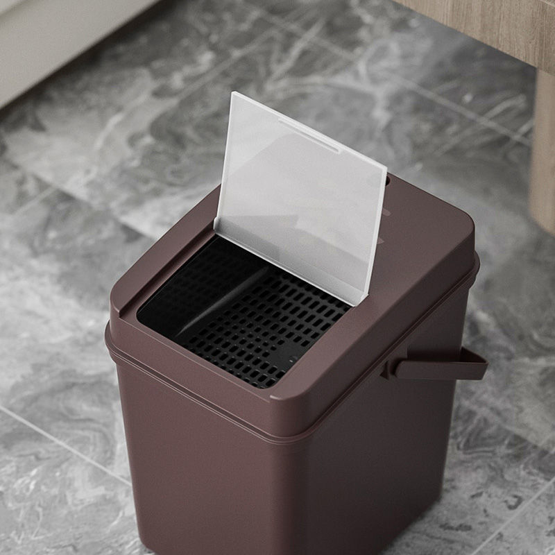 Tea Bucket, Tea Dregs Bucket, Tea Bucket, Dry and Wet Separation Trash Can, Two-In-One Office Tea Set, Waste Water Bucket, Household