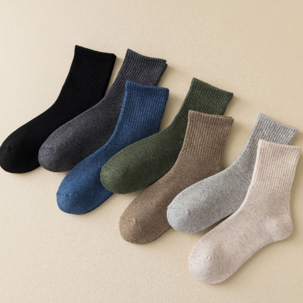 Толстые носки, осень и зима, утолщенные, теплые, для мужчин