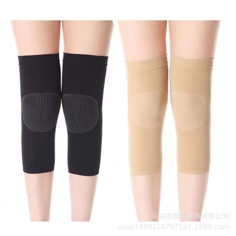 summer ultra-thin breathable seamless knee warm prevention old cold legs men and women air-conditioned room protection