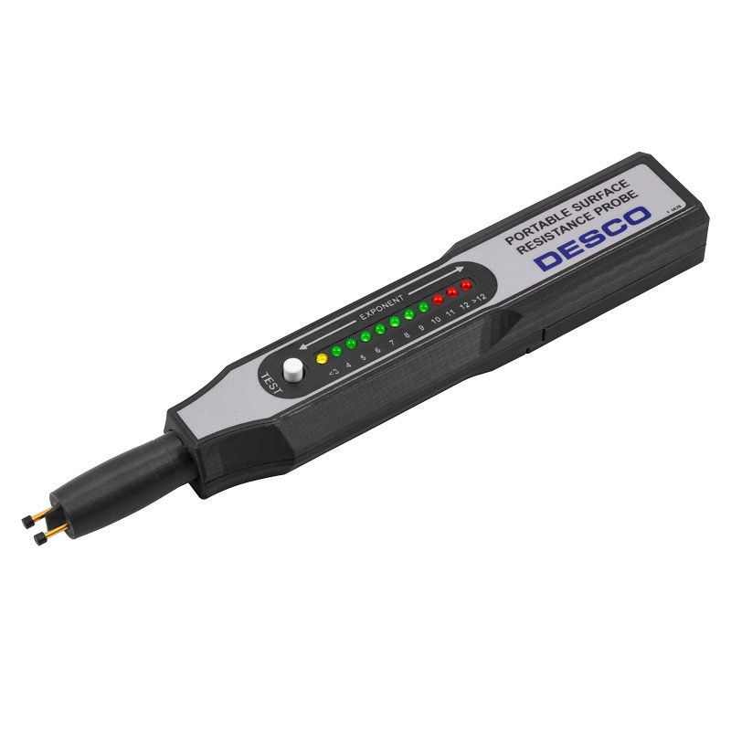 American Desco 19301 Handheld Surface Resistance Tester Probe Anti-Static Two-Point Test Pen