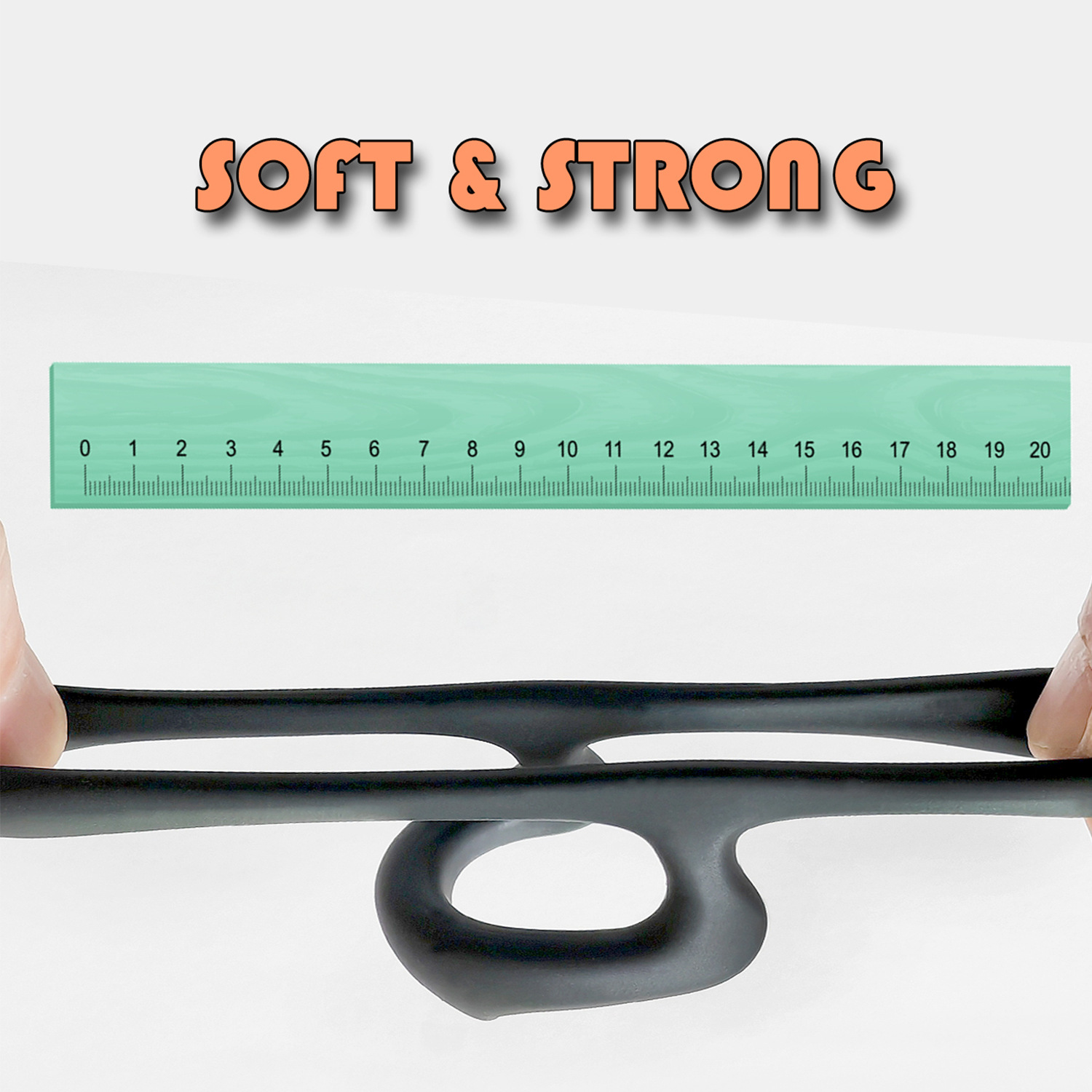 Explosive super soft Three Ring lock ring liquid silicone triple root bound penis ring full lock ring