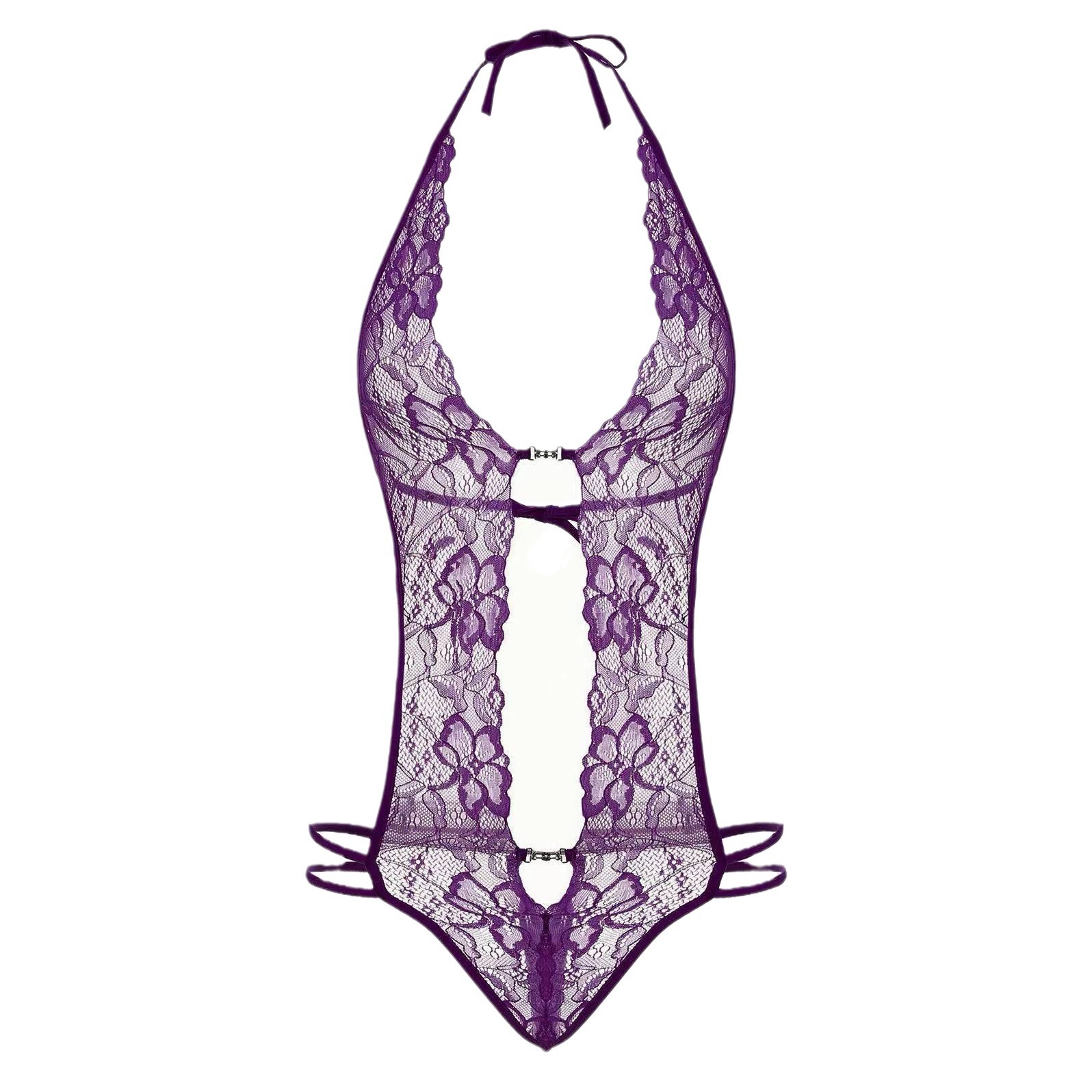 Sexy lingerie sexy free transparent small chest sm jumpsuit pajamas shame uniform temptation plus size pure desire suit