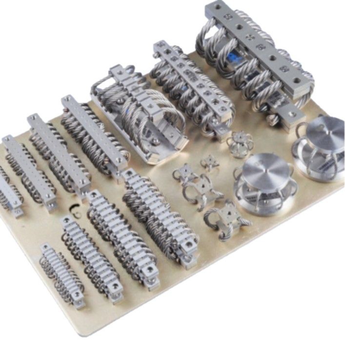 Wire Rope Vibration Isolators and Various Types of Rubber Vibration Isolators