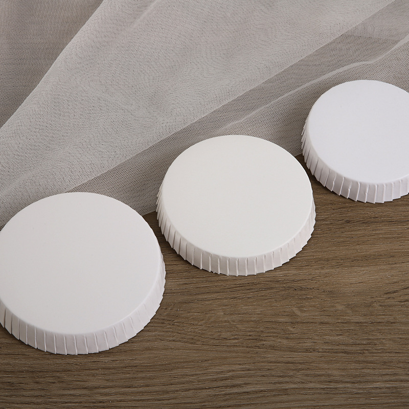 Spot Whiteboard Disposable Cup Lid Paper Hotel B&B Restaurant Manicure Tea House Disposable Paper Cup Lid