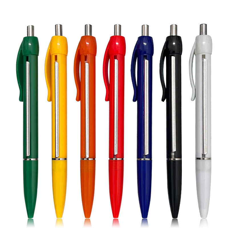 Manufacturer Dropshipping Retractable Advertising Paper Pen Multi-Color Ballpoint Paper Pen Automatic Stretch Roll Paper Pen Ballpoint Pen Promotion
