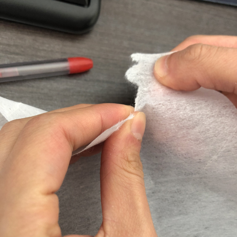 Клеевая стабилизирующая ткань для вышивки, ручное разрывание, полиэстер, 60г, может быть в рулонах и листах