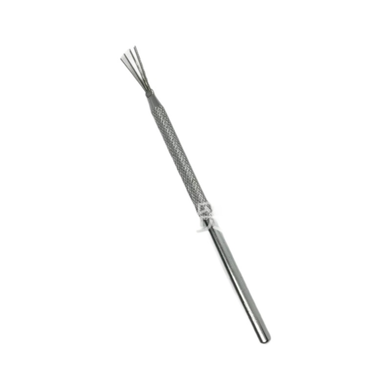 Ceramic art seven needle texture brush aluminum rod needle hole punch diy roll paper clay sculpture tools art supplies wholesale