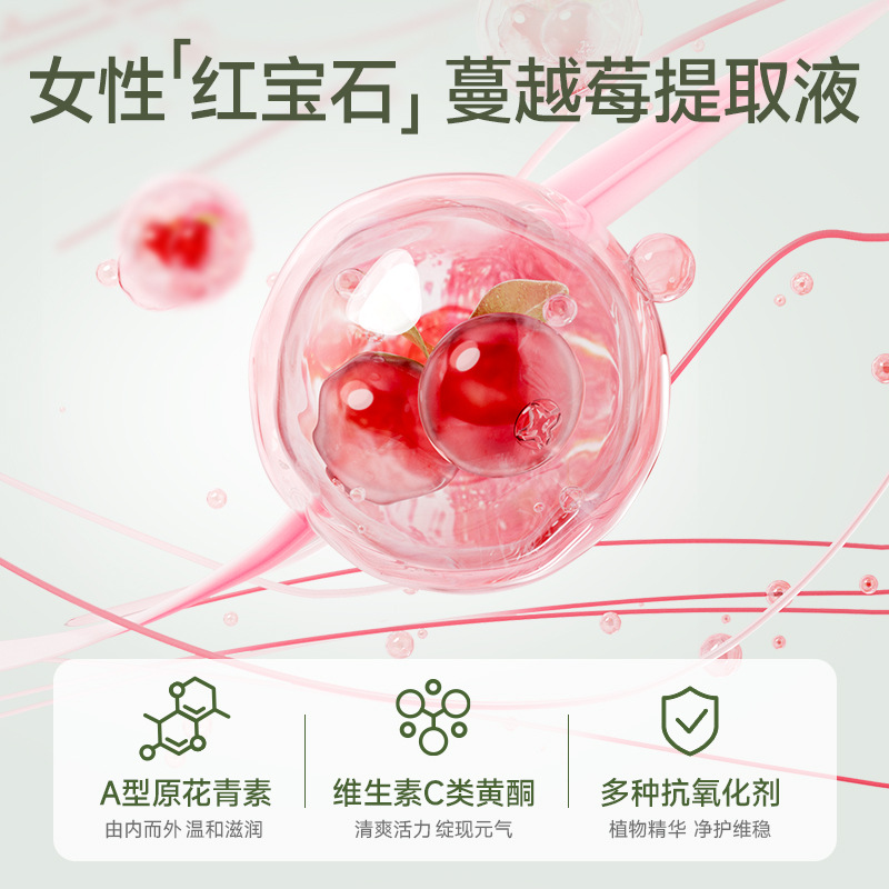 Deyou Women's Probiotic Wet Toilet Paper Wet Wipes Women's Special Yin Cleaning Wet Wipes Packet Portable Menstrual Cleaning 20 Pieces