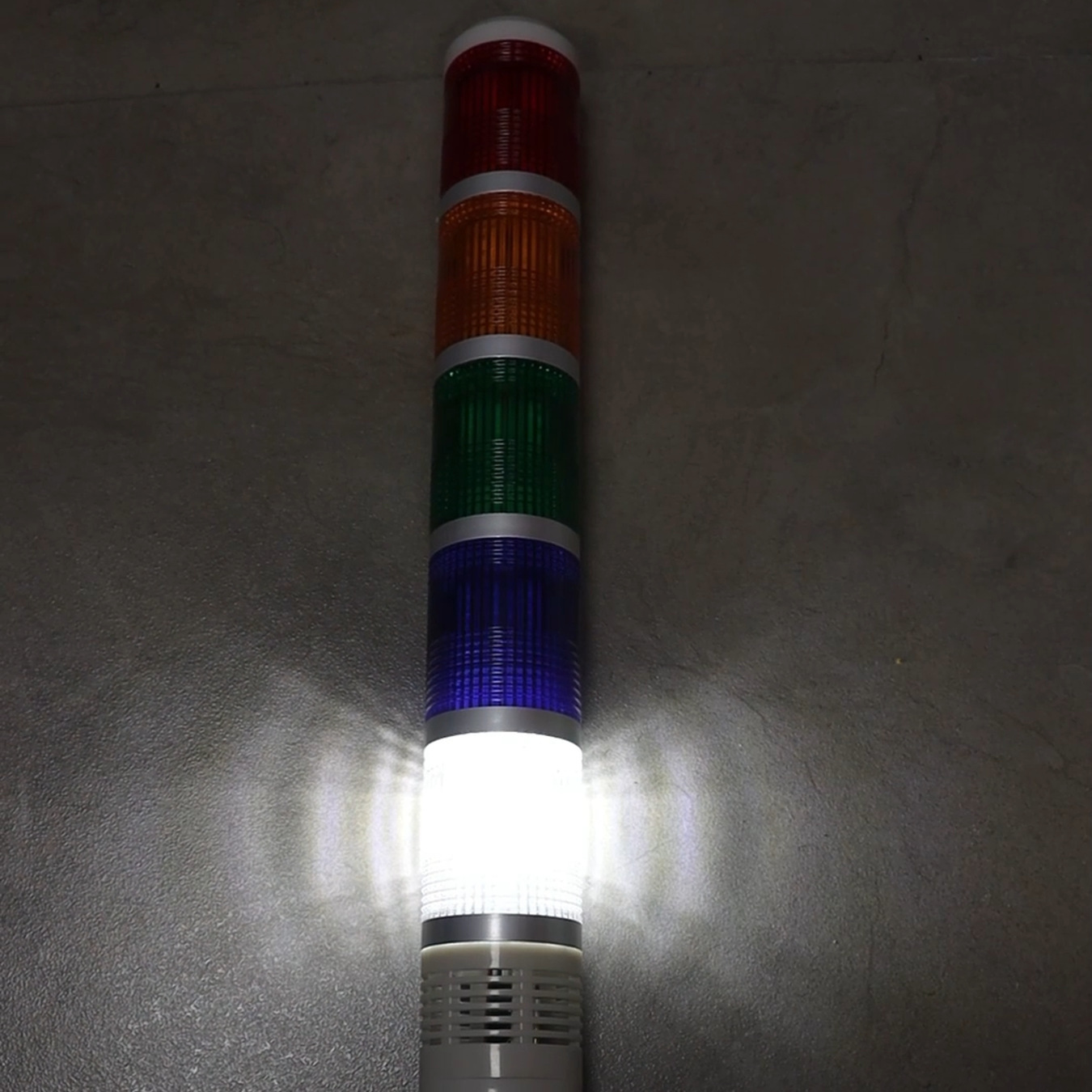 Индивидуальная пятислойная маяк может независимо контролировать Ptl складское освещение система светодиодный туннельный свет индикация зуммер сортировка