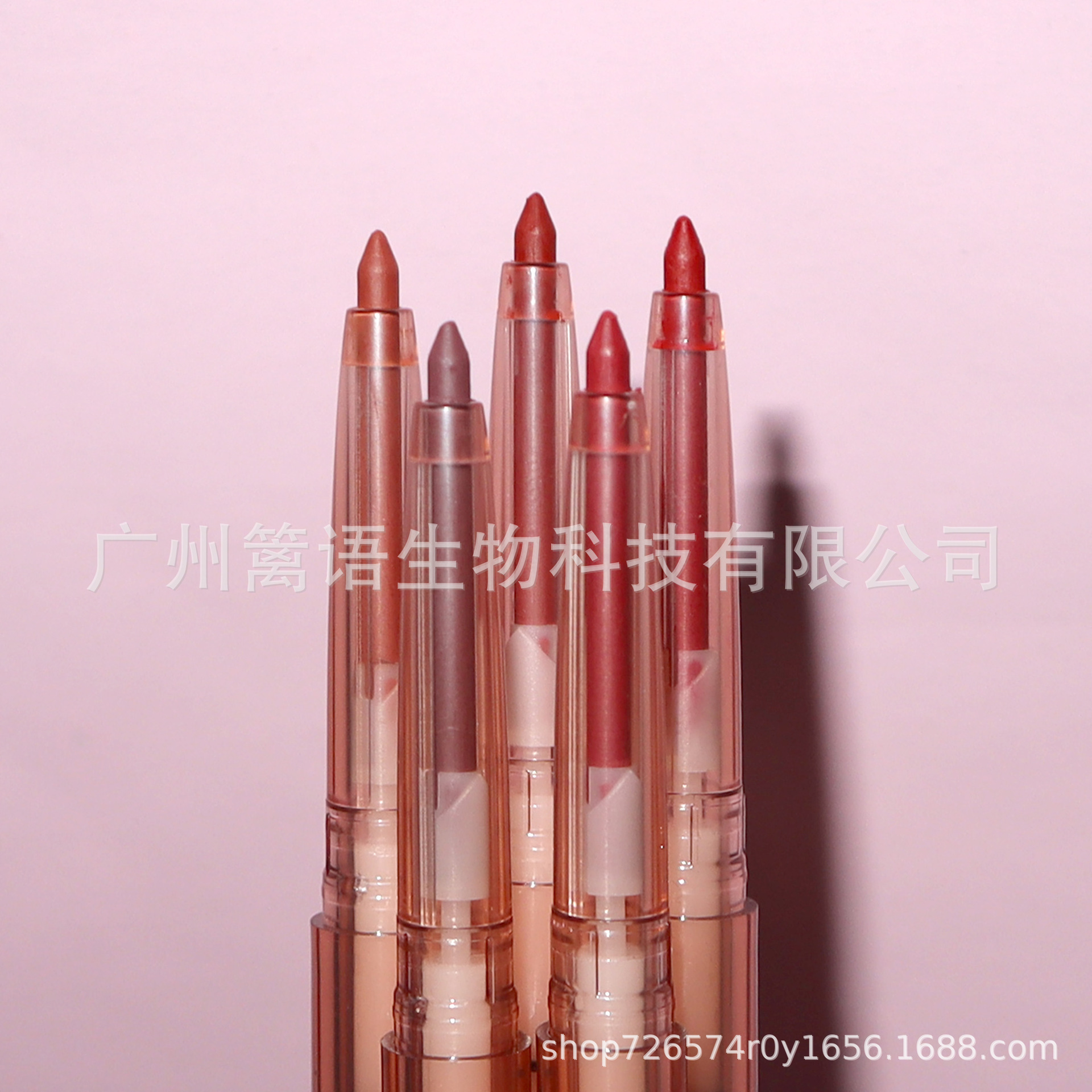 In stock finished lip liner cross-border special for neutral non-logo transparent lip pen smooth Amazon small batch