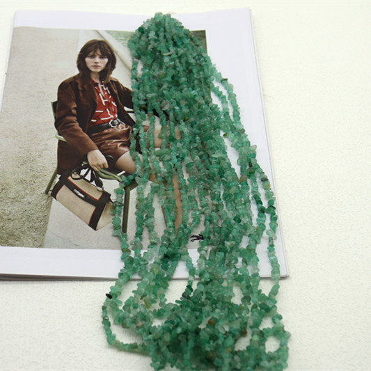 Natural Crystal Gravel Raw Stone Semi-finished Non-perforated Beads Amethyst Water Red Onyx Stone DIY Clothing Accessories