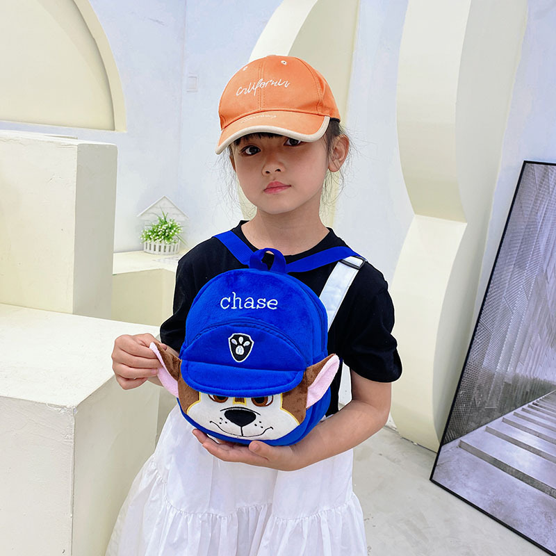 2024 fashion baby casual plush bag 1-4 years old coin purse burden relief cartoon foreign trade backpack casual backpack