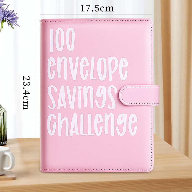 100 Envelopechallenge 100 Days Couple Challenge Money Saving Book Loose-Leaf Money Saving Handbook