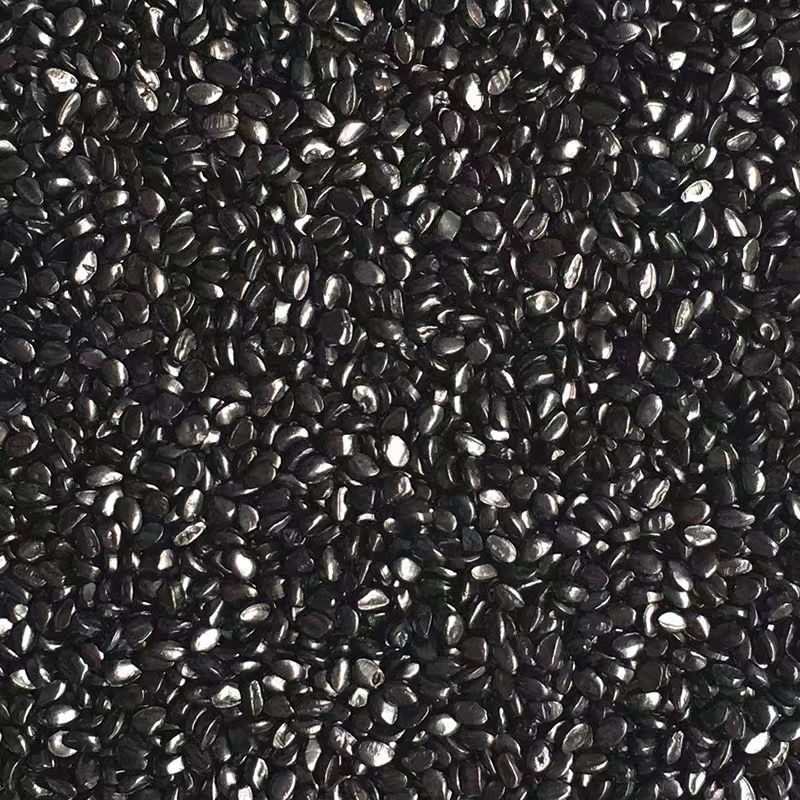 Black Masterbatch for Tubes and Sheets, Universal Material for Blown Film, Injection Molding, Granulating, Carbon Black, High Color Coverage, Color Adjustment