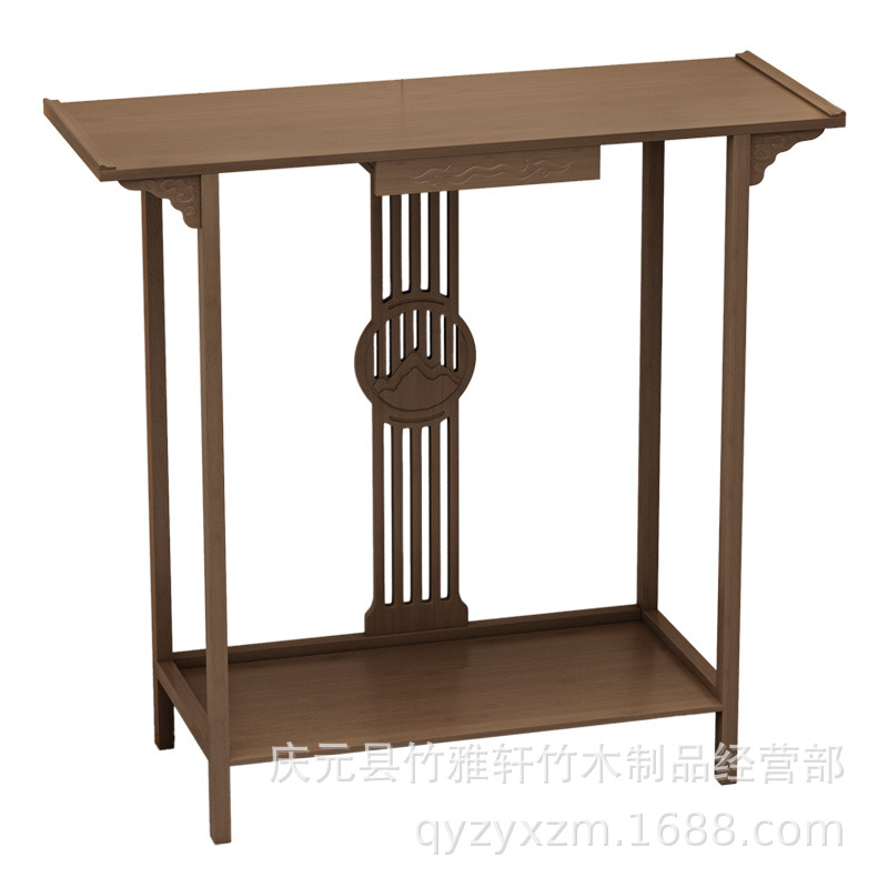 New Chinoiserie Entrance Hall Table Narrow Strip Table for Table Economical Home Modern Buddha Table Altar Tribute Table