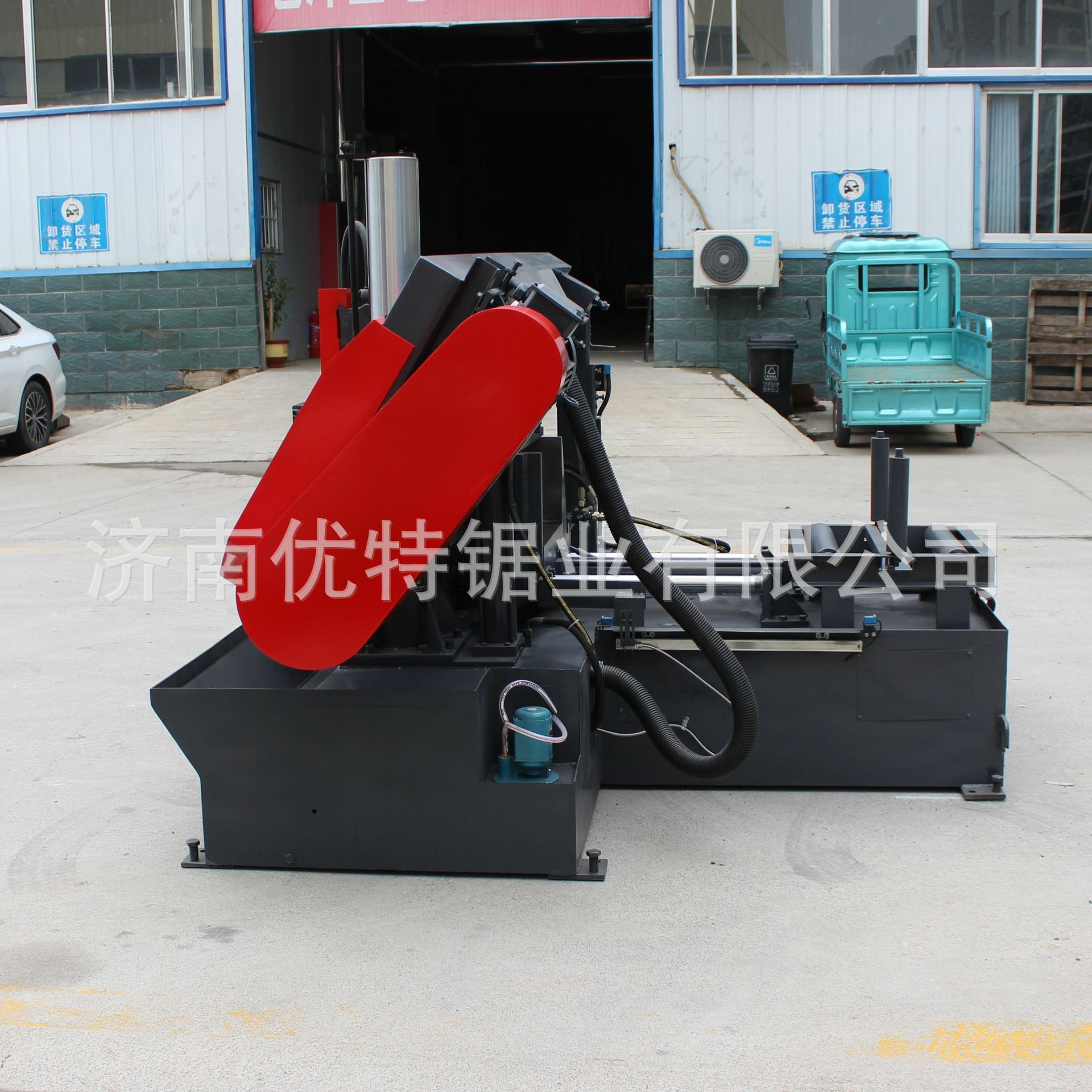 Fully Automatic Cnc Saw Machine, Automatic Feeding, Efficient and Fast Sawing and Cutting of Steel Bars, Round Steel, Metal Pipes, Cnc Band Saw