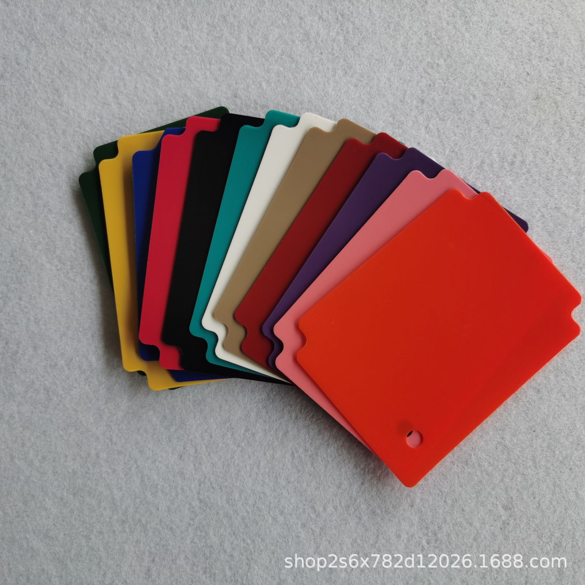 70*96мм Пластиковый Пп Карточный Делитель Делитель Карты Доступен в Любом Цвете и Печатаемая