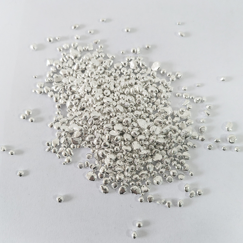 Manufacturers Supply Jewelry Silver Beads Material Silver Particles Silver Block Pure Silver Silver Particles 9999