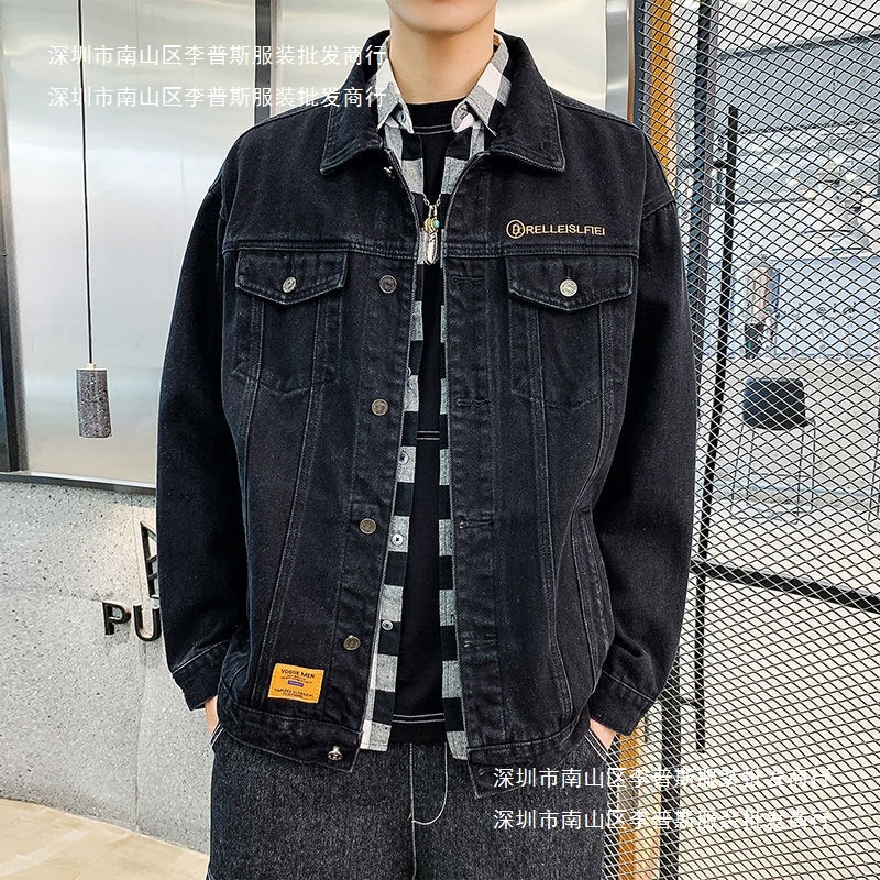 Wholesale Denim coat plus size tooling jacket denim S-5XL available for orders