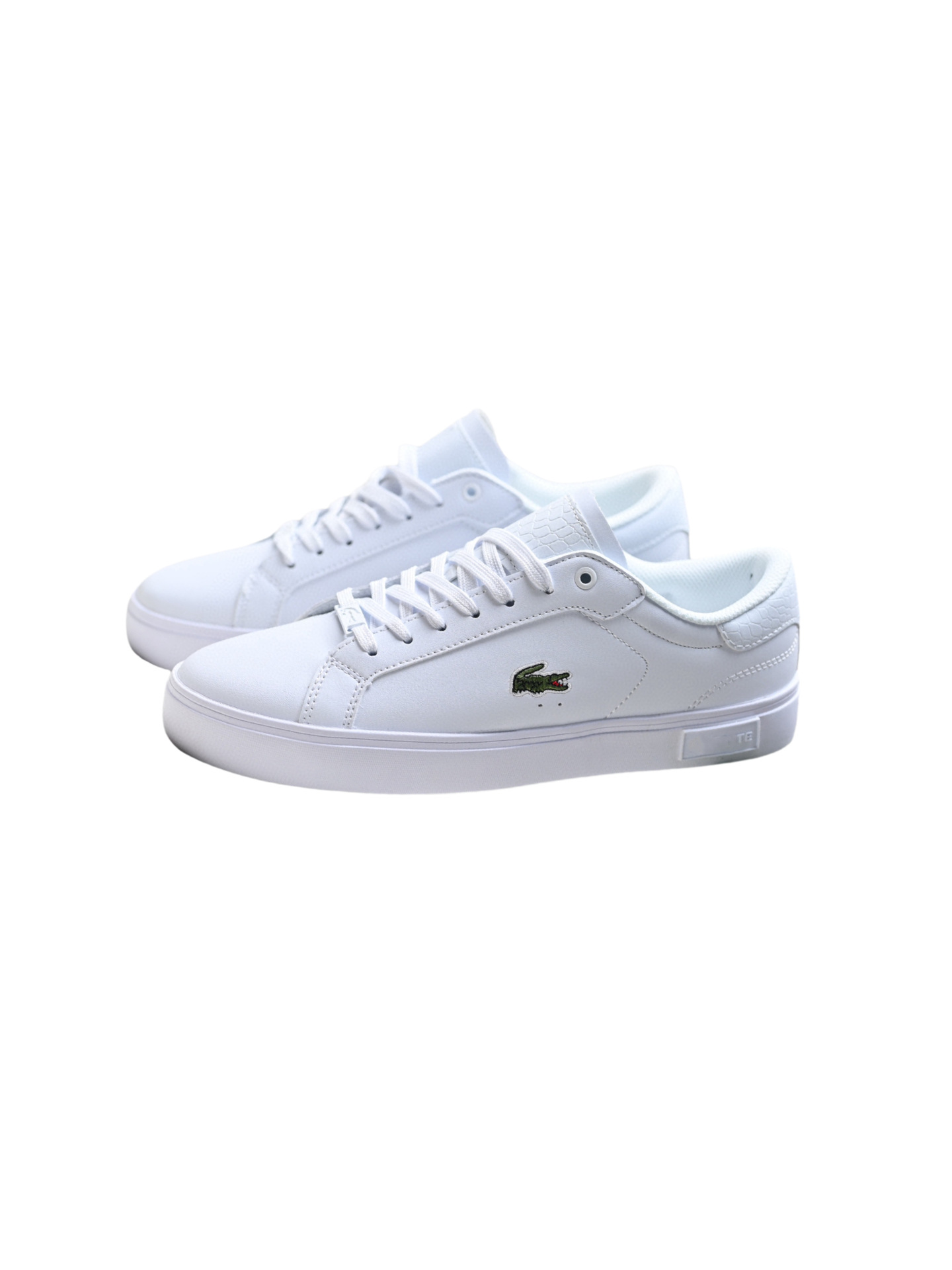 Putian Shoes Crocodile Men's Shoes Solid Color First Layer Leather Spring and Autumn Outdoor Sneakers White Sports Shoes Running Shoes Dropshipping