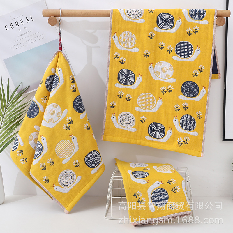 Полотенце Zhiyang четырехслойное, мягкое, оптовая продажа