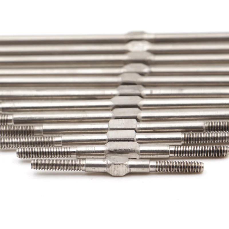 Stainless Steel Push Rod 40-160mm Pull Rod Threaded
