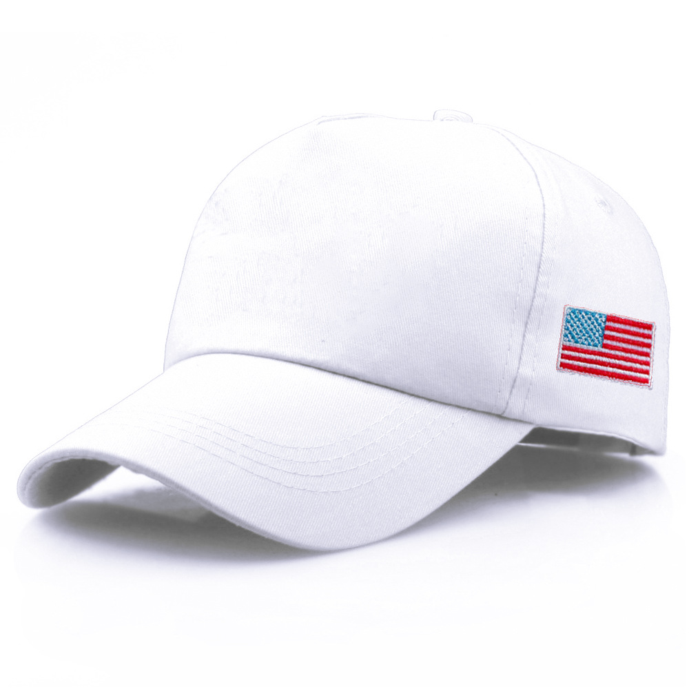Cross-Border Hot Selling Baseball Cap 2024 Advertising Cap Little Red Riding Hood 45-47 Peaked Cap Embroidered Baseball Cap European and American Hat