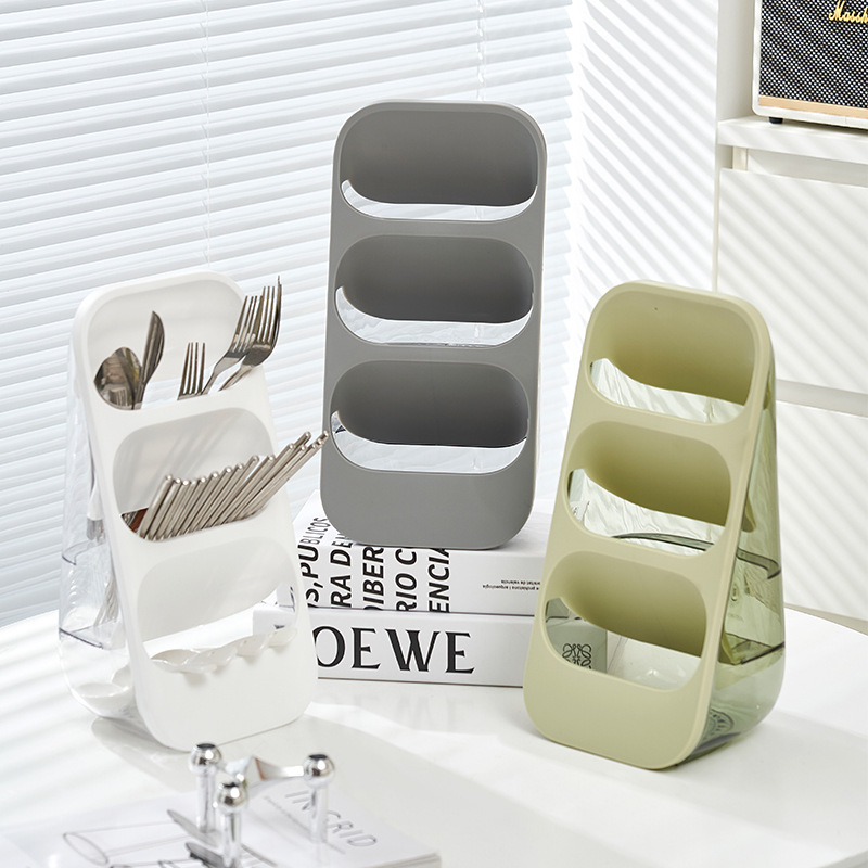 Knife holder storage rack land-mounted plastic chopsticks cage knife storage rack draining chopsticks cage kitchen knife rack factory wholesale