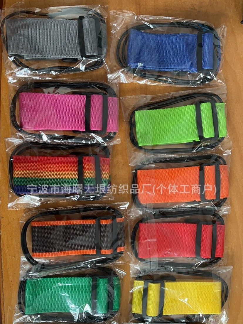Luggage Elastic Ring Luggage Strap Suitcase Fixing Strap Portable Reinforced Luggage Strap Adjustable Fixing Strap