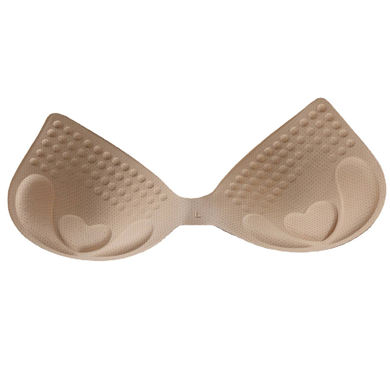 One-piece One-piece Breathable Chest Pad Imitation Latex Push-up Underwear Chest Cup Seamless Sling Swimwear Tube Chest Insert