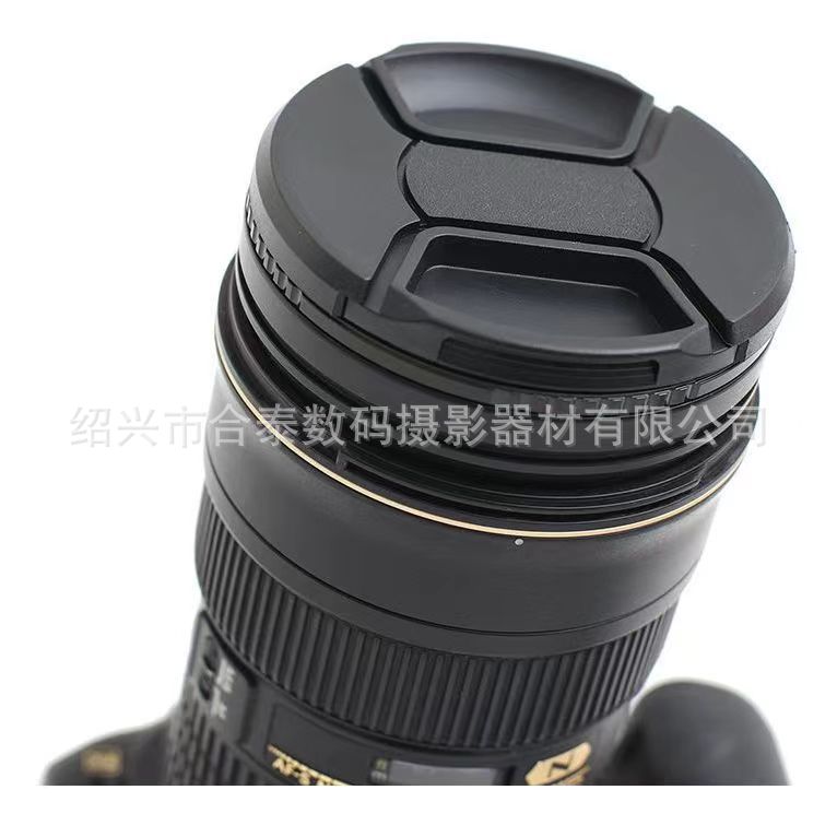 Wholesale non-word inner card lens cover 46mm dust-proof snap cover SLR camera accessories anti-lost lens cover