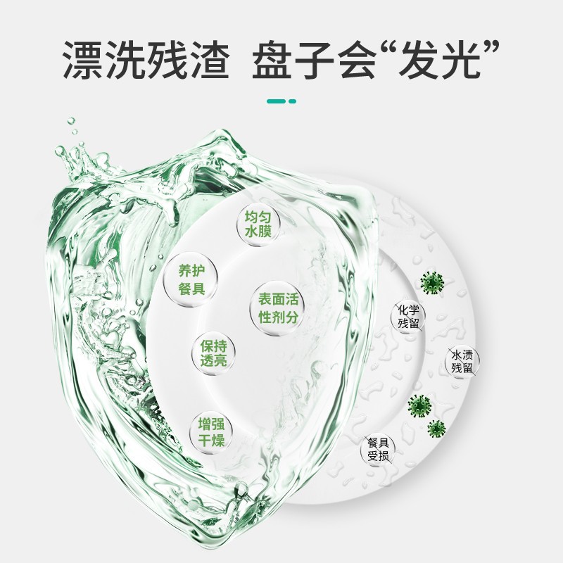 Factory Direct dishwasher special brightening dish agent bowl dish drying rinse agent speed up drying brightening household dishwashing liquid