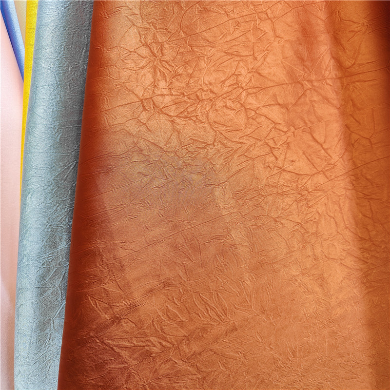 2024 New acetate satin hand-held Flower imitation acetate hand-held flower spring and summer Chinese cardigan skirt cloud pants fabric