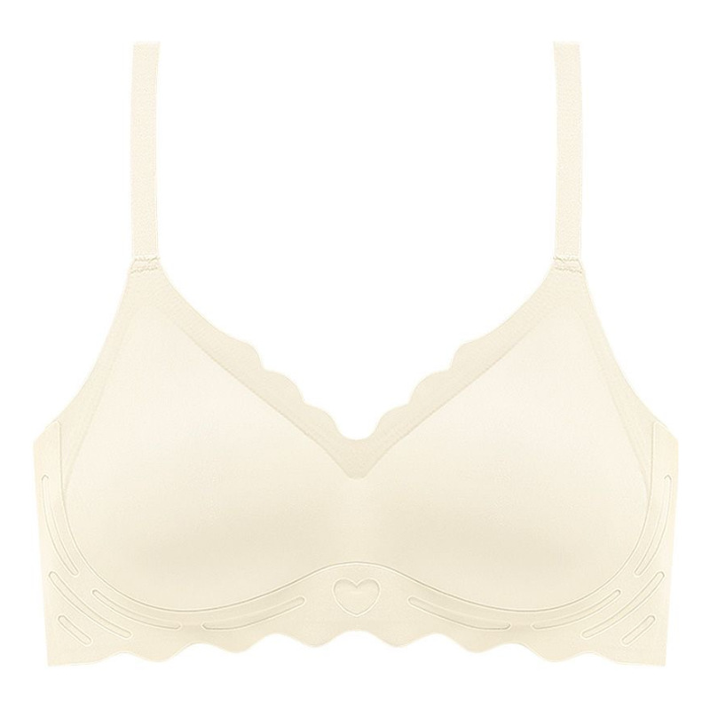 Traceless Underwear Thin Soft Support Tube-like Tube-like Girls' Small Chest Push-up Girlless Bra Underwear Girls' Girls' Girls' Girlless Girls' Girlless