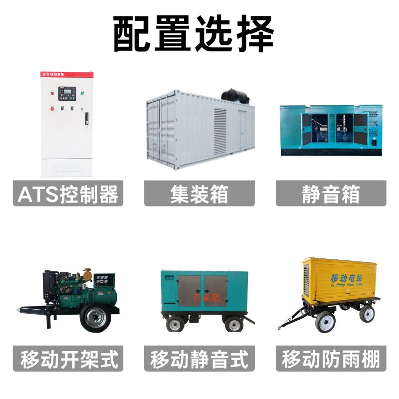 Small Gas Generator Set 50Kw Natural Gas Biogas Farm Oil Field Generator Set Civil Generator Set