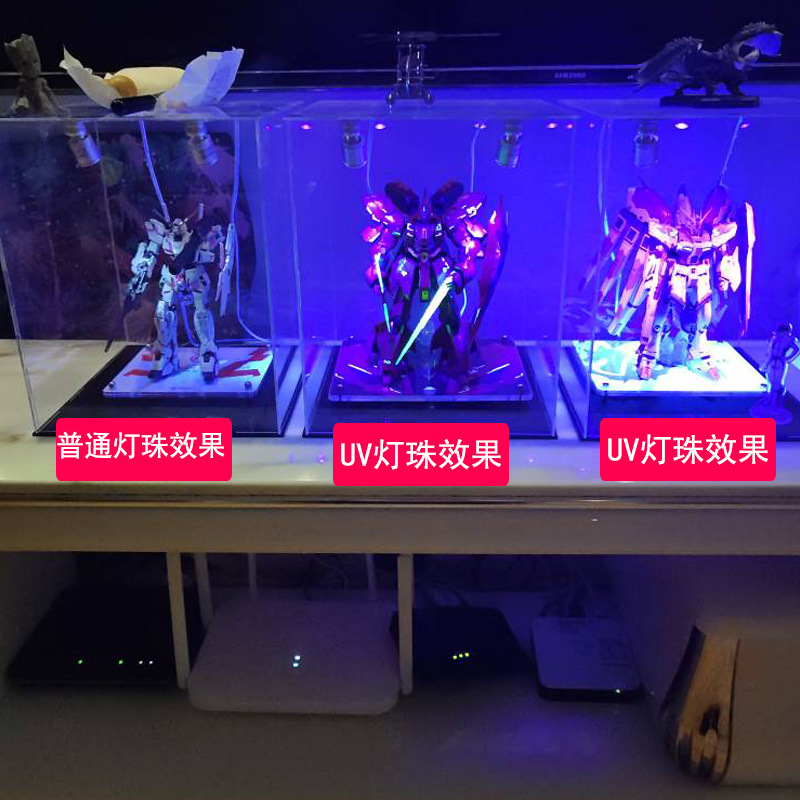 1W Dimmable Model Display Cabinet Small Spotlight Mini Micro Counter Wine Cabinet Hand-Made Exhibition Chassis USB Spotlight