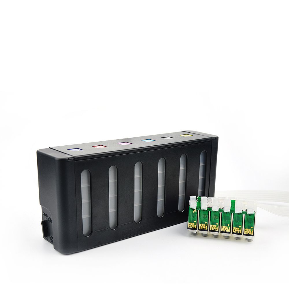 Compatible with Epson R330 T60 T50 1390 Continuous Supply System Empty Kit Imitation Ep Bottle Empty Continuous Supply