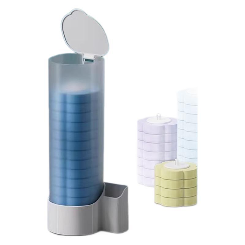 Disposable Toilet Brush Household No Dead Corner Replacement Head Set Bathroom Toilet Brush Wall Hanging Cleaning