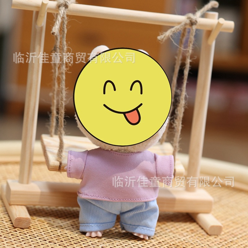 Shorts Suitable for 17cm Rag Doll Clothes Doll Pendant Small Pants Replacement Clothes Small Doll Accessories Wholesale