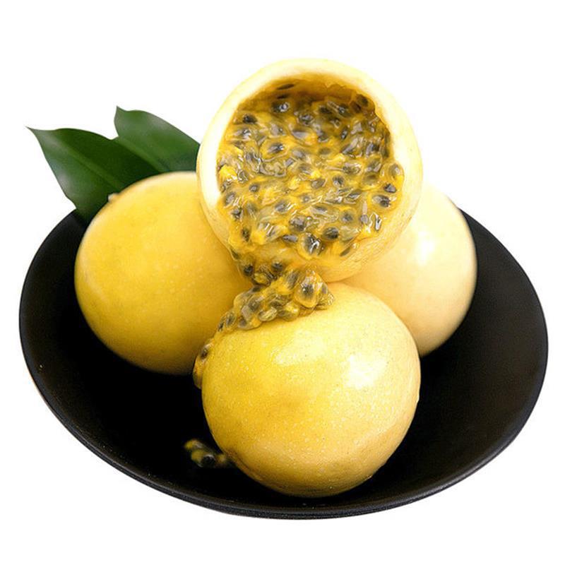 Guangxi Golden Passion Fruit Fresh Fruit Yellow Passion Fruit Free Shipping Freshly Picked Golden Passion Fruit Dropshipping