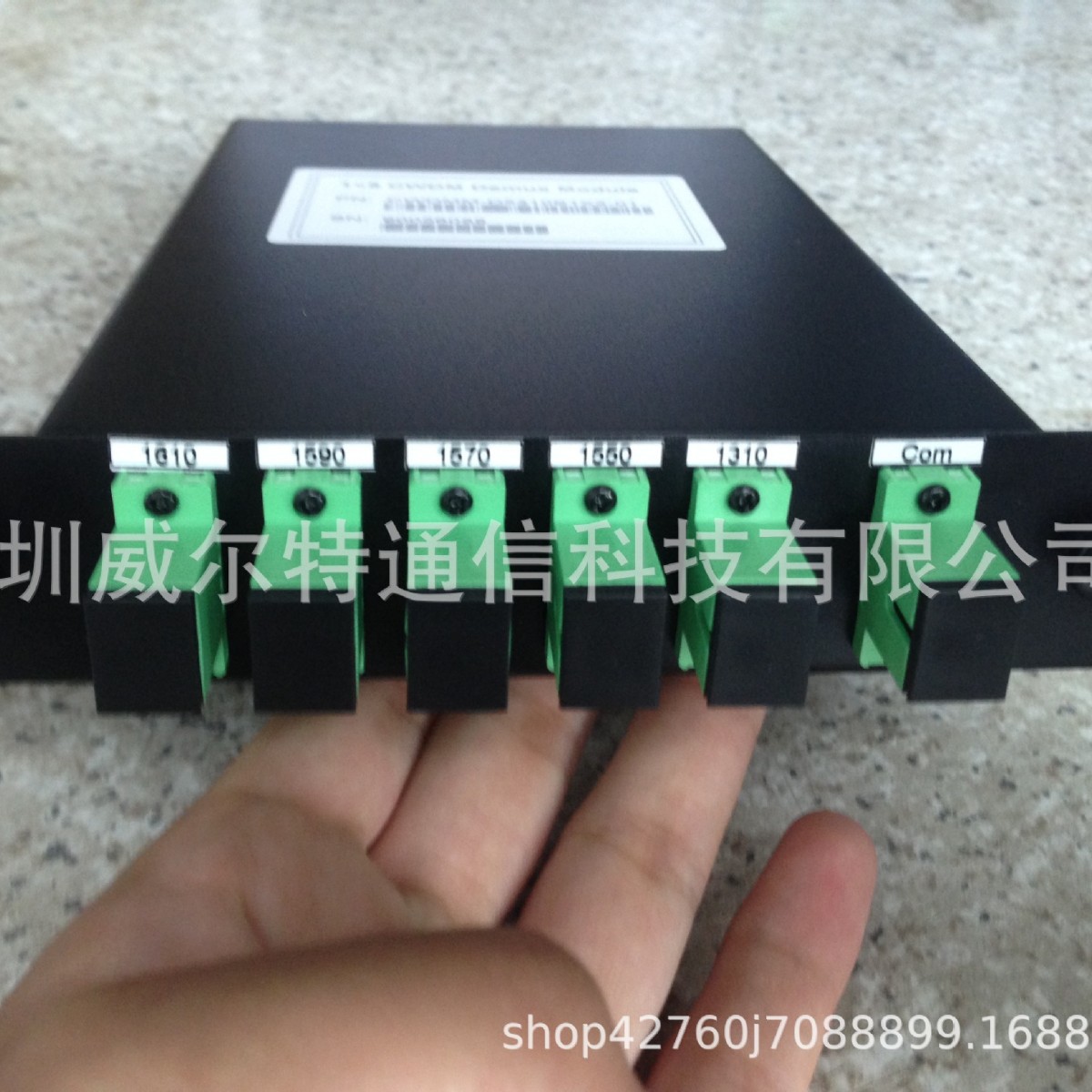 1X5 Channel Coarse Wdm (Cwdm) Demultiplexing Module with Lgx Box