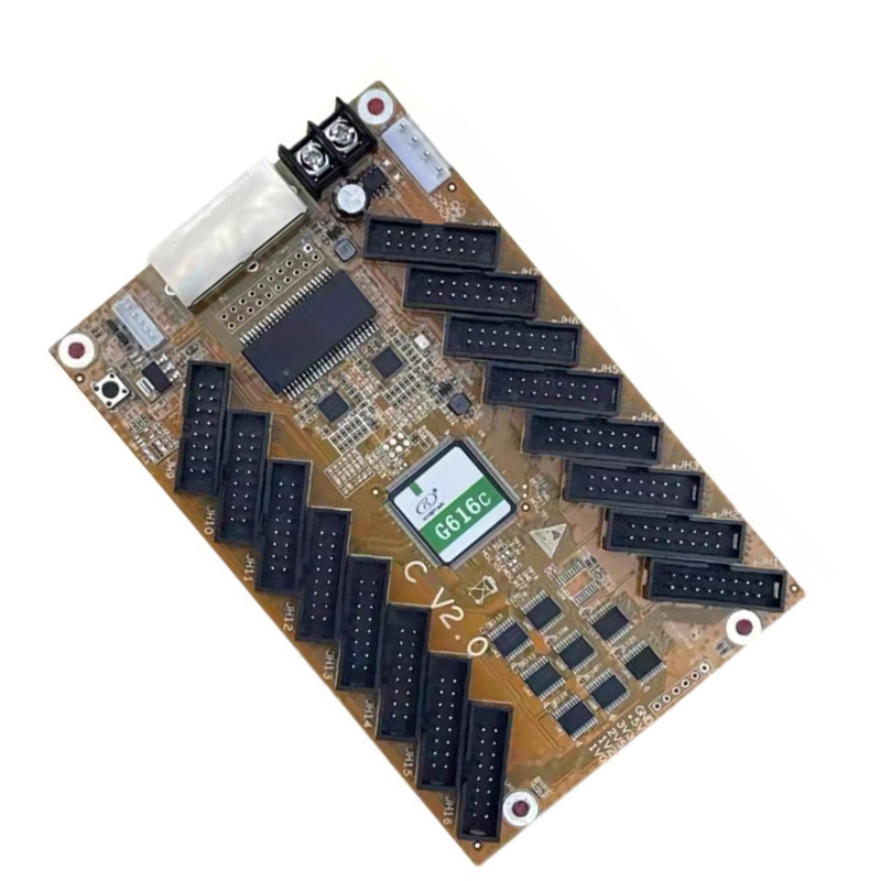 Kaishida G616c/616F receiving card is full color LED display synchronous controller support 16-port signal