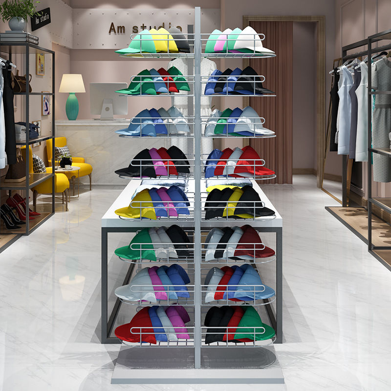 Вешалка для шляп, многоуровневая, настольная, двухсторонняя