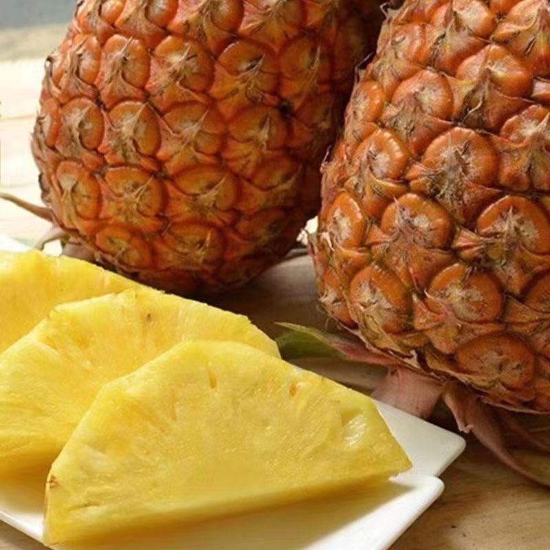 Hainan Yunnan Golden Diamond Pineapple Seasonal Fruit Freshly Picked Free Shipping Hainan Pineapple Dropshipping