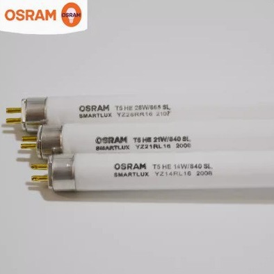 Osram Fluorescent Lamp T5 14W 21W 28W 35W/830/840/865 Three-Color Matching Ballast